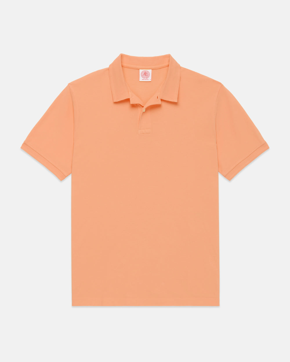 Breton Red Cotton Pique Polo