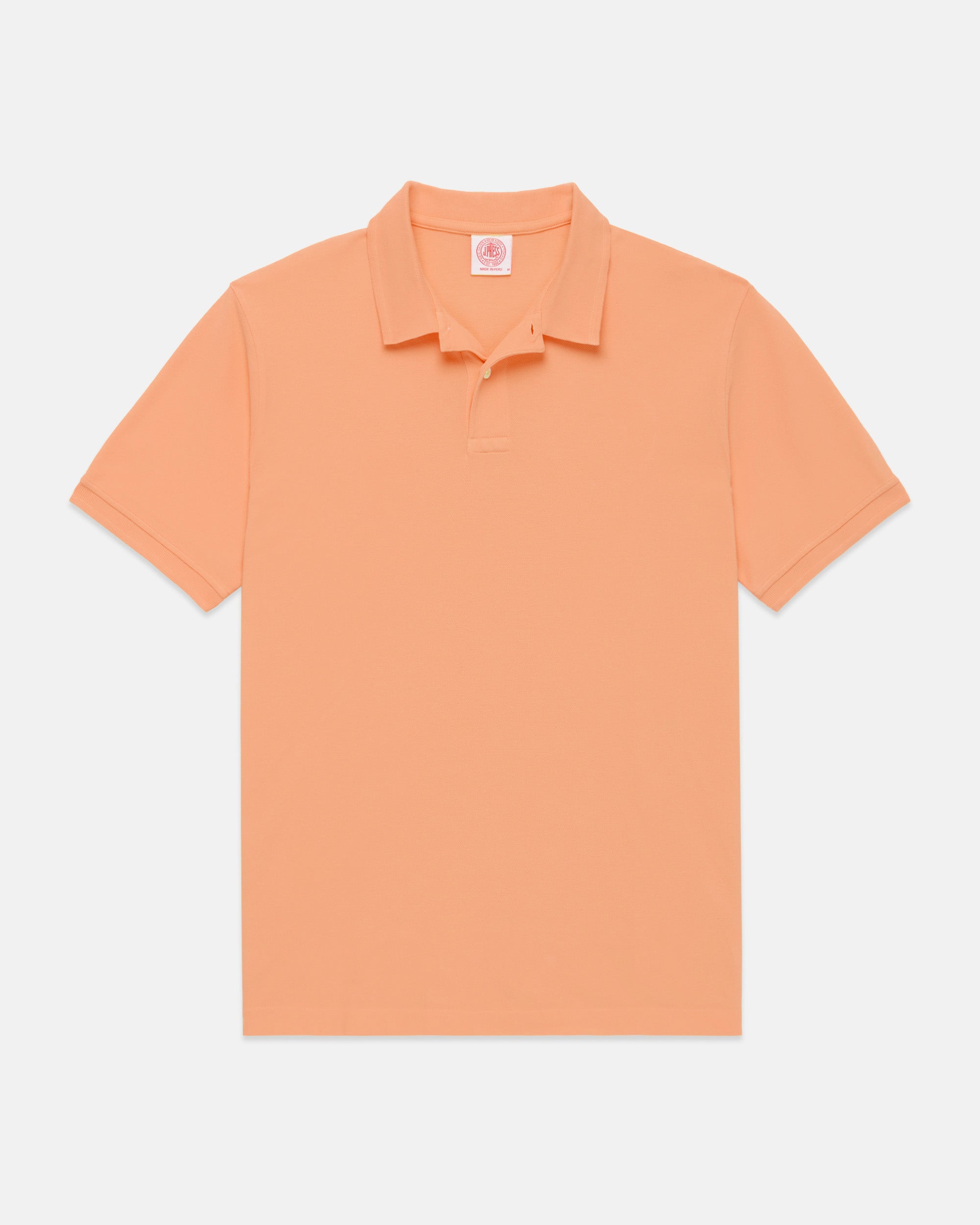 Breton Red Cotton Pique Polo