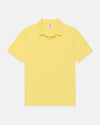 Yellow Cotton Pique Polo