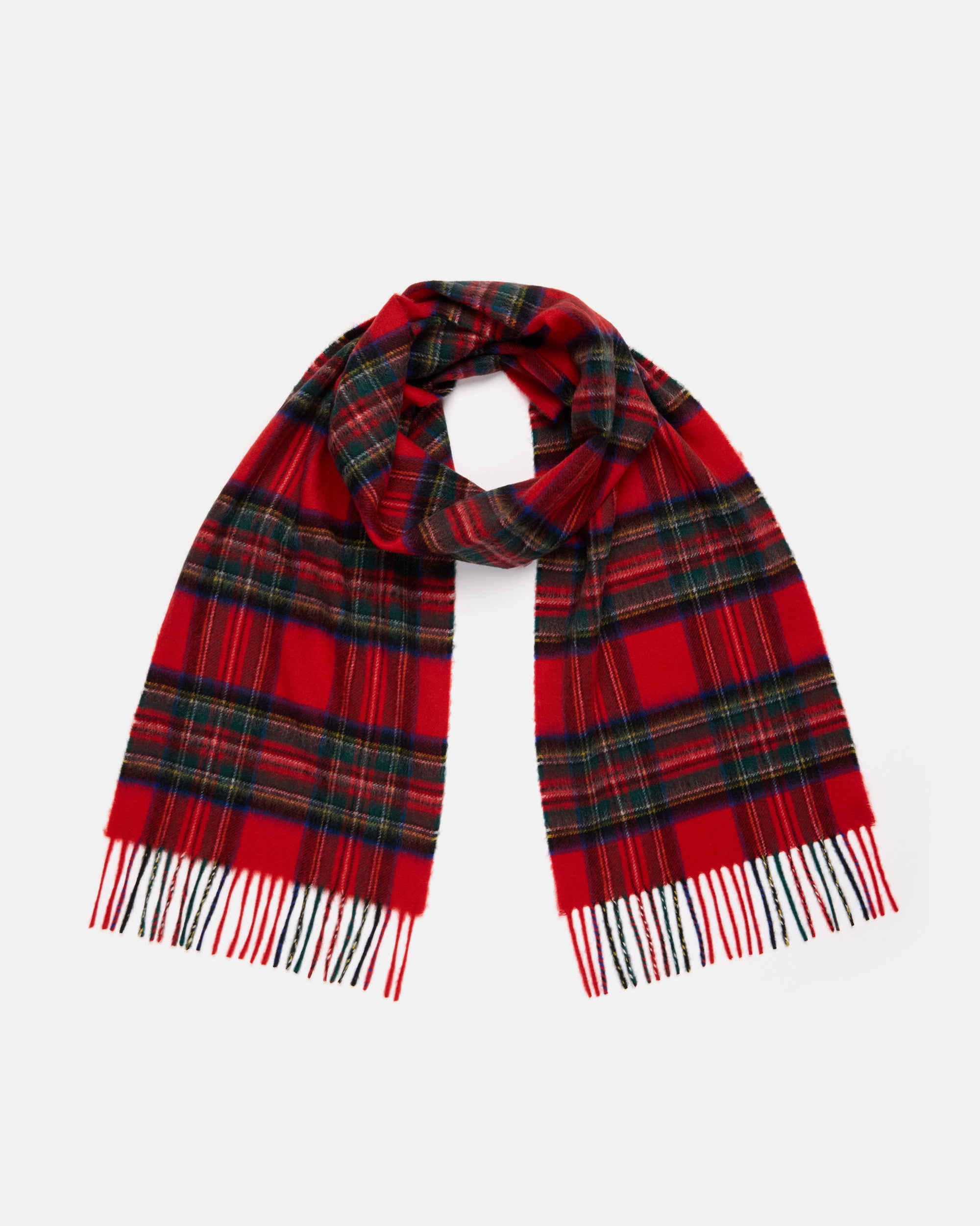 Made-in-Scotland Royal Stewart Cashmere Muffler