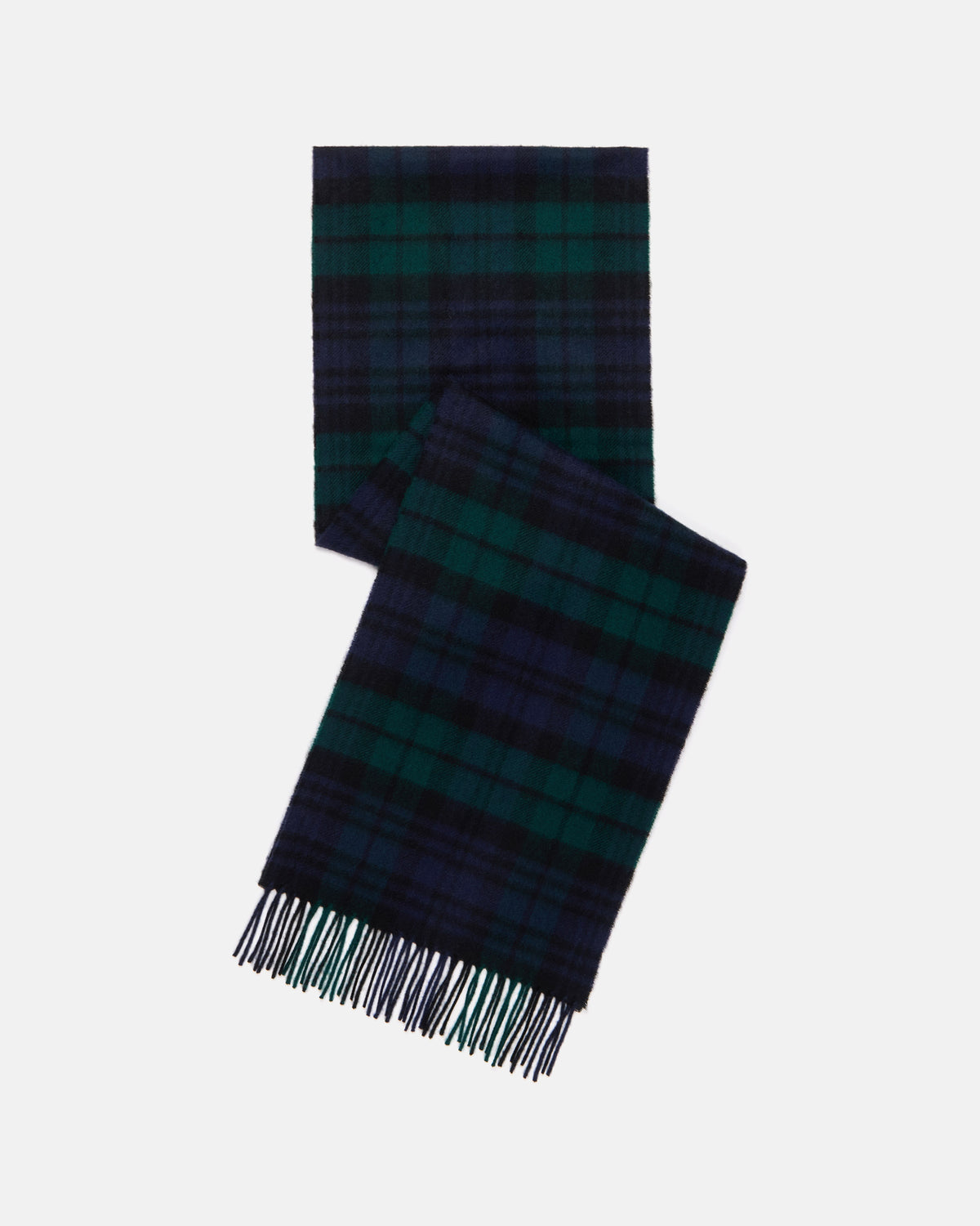 Made-in-Scotland Blackwatch Cashmere Muffler