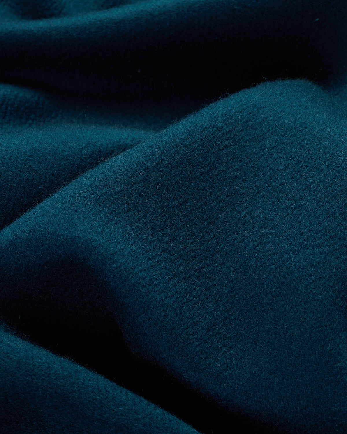 Made-in-Scotland Green Cashmere Muffler