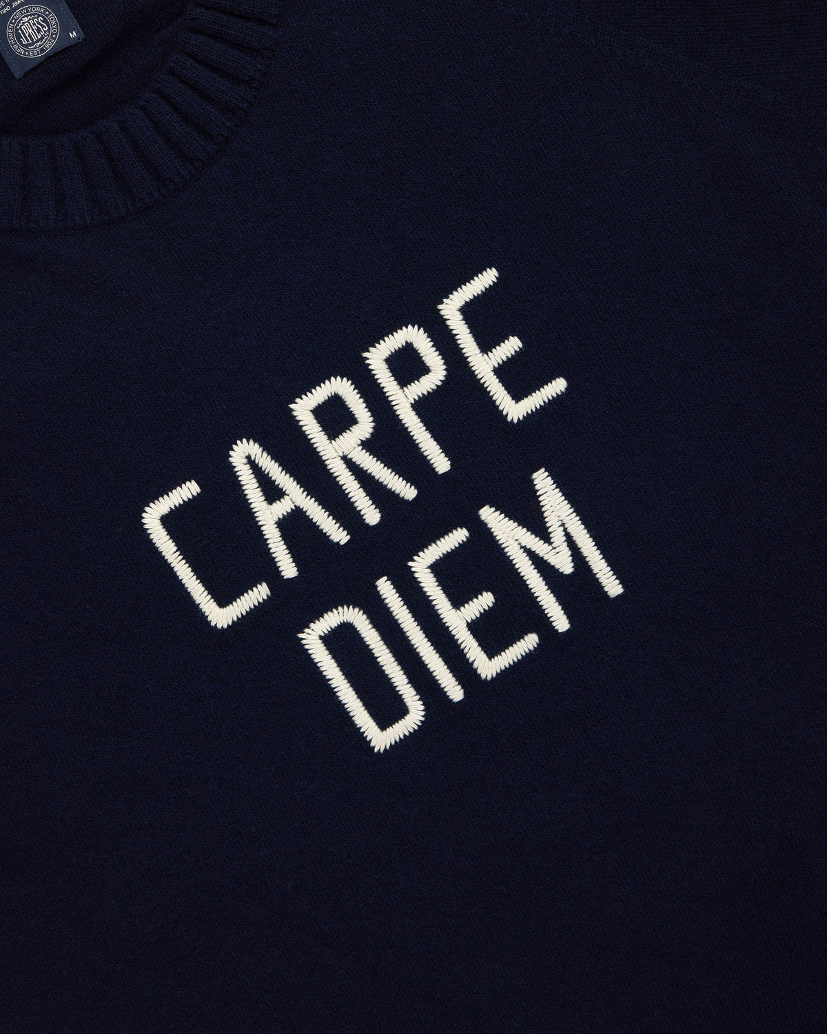 Made-in-England "Carpe Diem" Duke of Devonshire Sweater