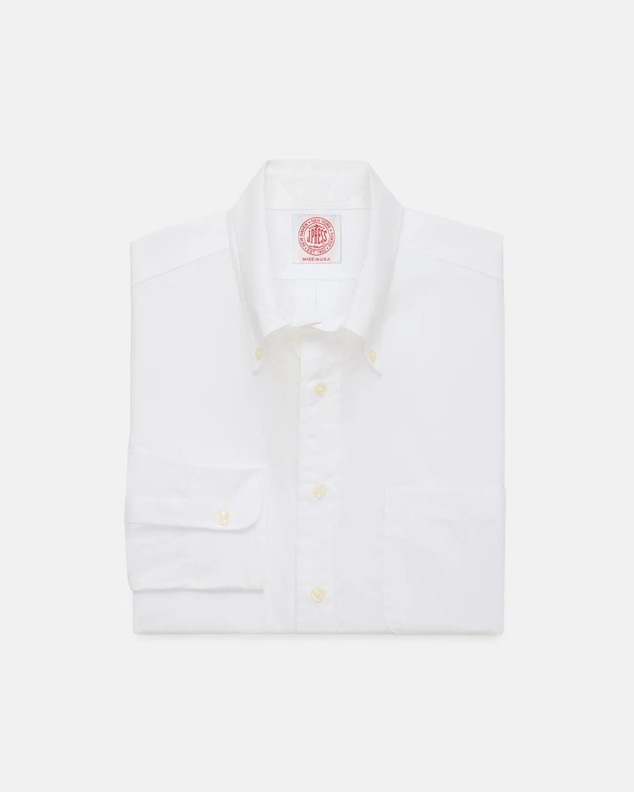 Classic Dress Shirt - White Broadcloth | J. Press