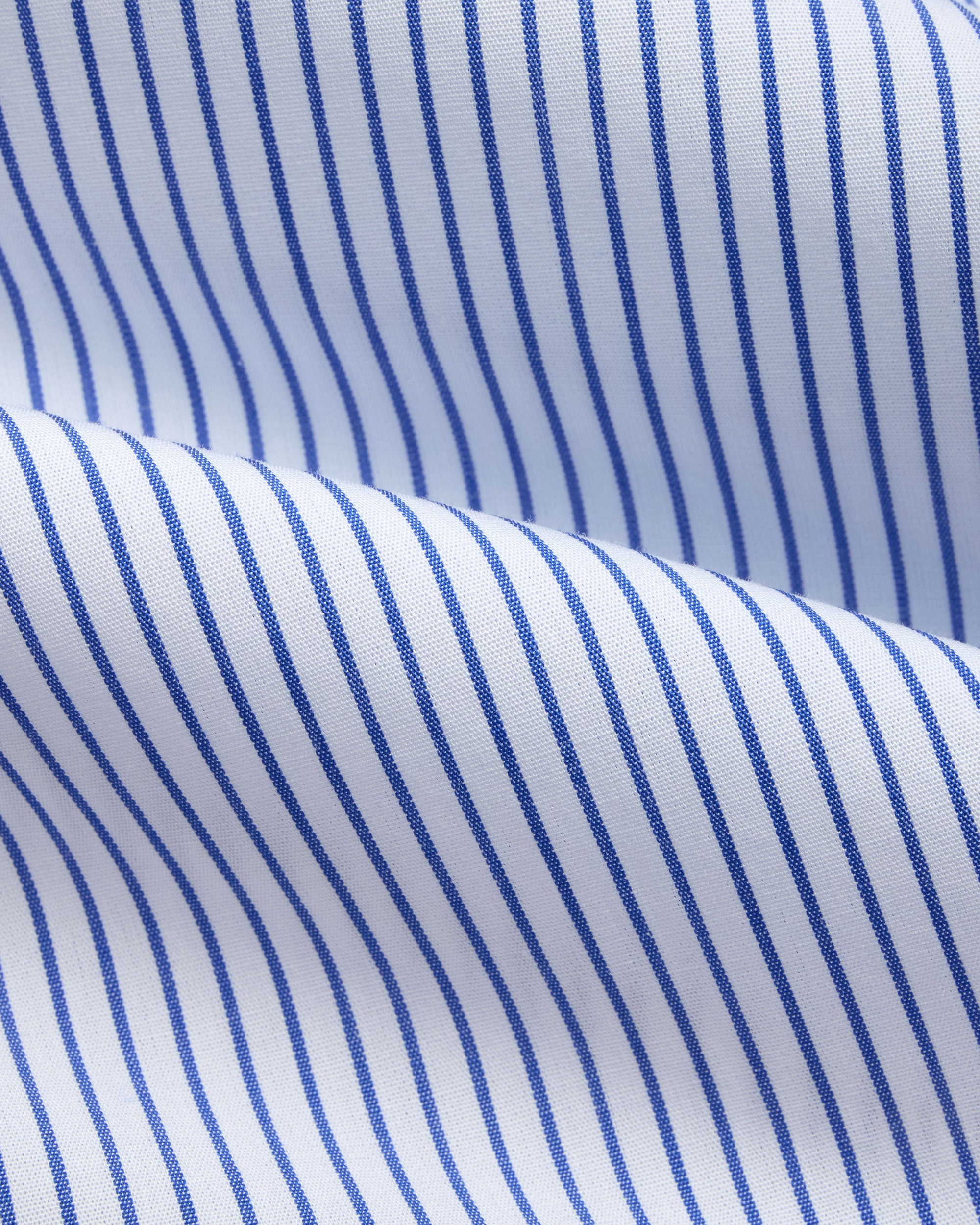 Made-in-Canada Dark Blue Pencil Stripe Button Down Shirt - Classic  Fit