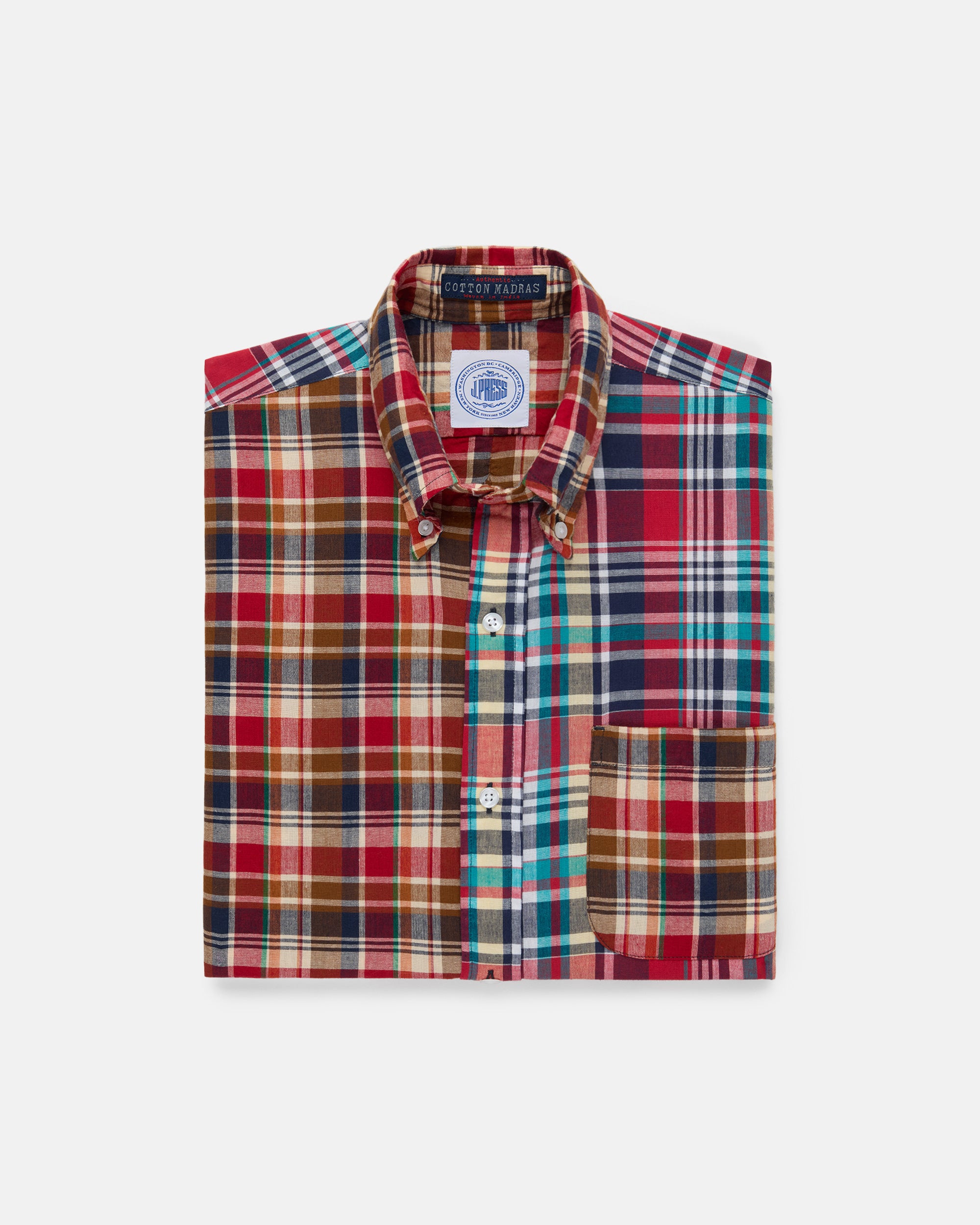 Short Sleeve Madras Fun Shirt - Classic Fit