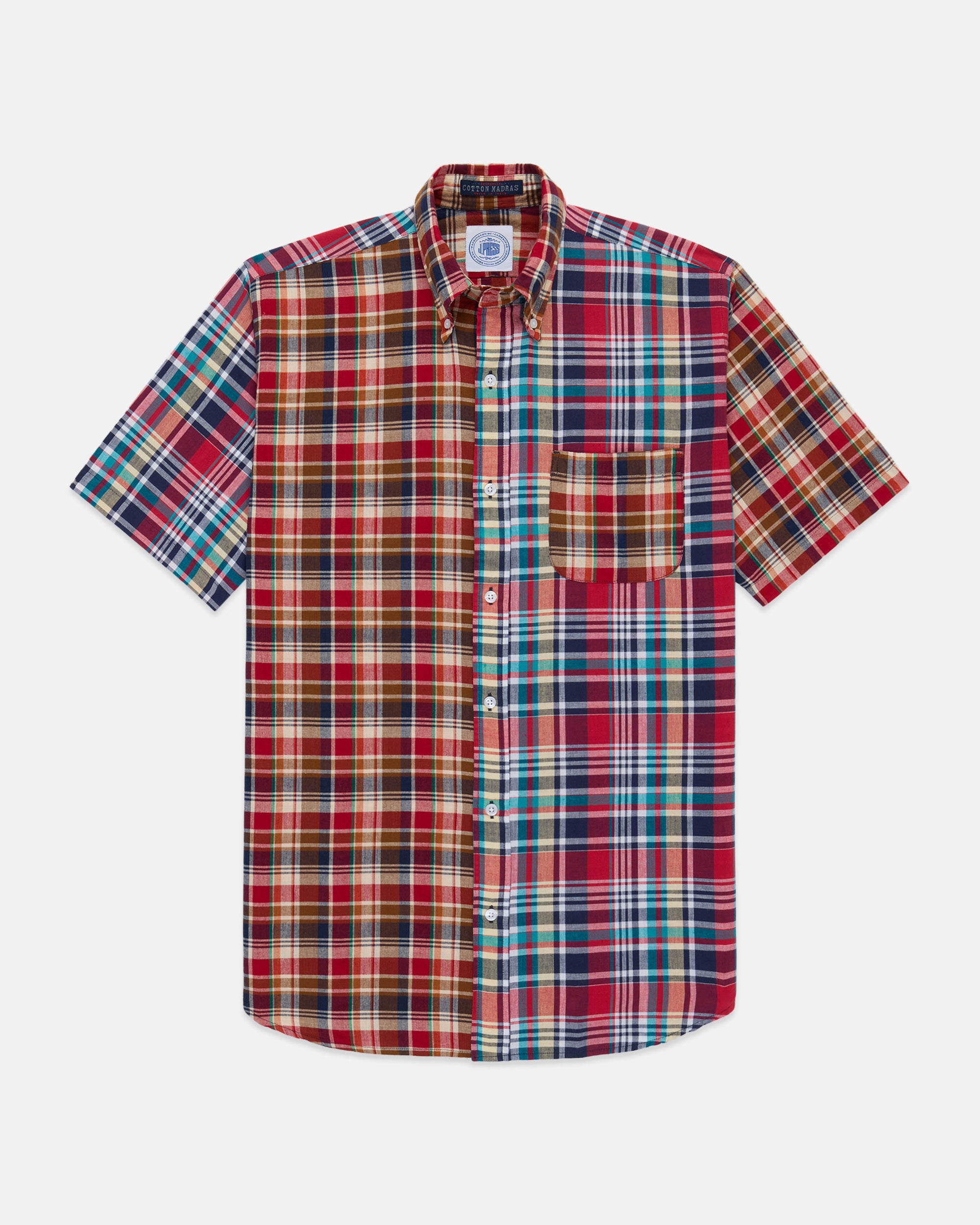 Short Sleeve Madras Fun Shirt - Classic Fit