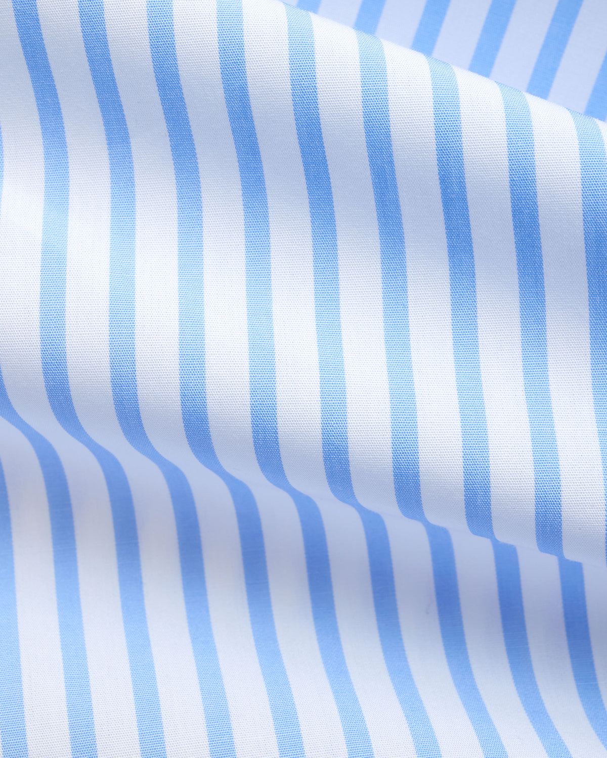 Made-in-Canada Light Blue Butcher Stripe Broadcloth Button Down 