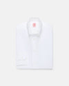 Made-in-USA Women's White Oxford Cloth Button Down Sport Shirt