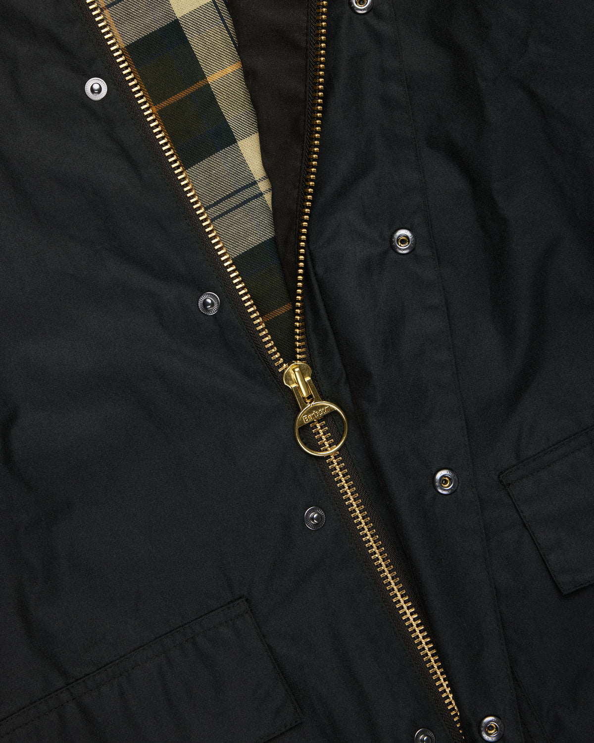 Made-in-England Barbour Sage Burghley® Wax Jacket