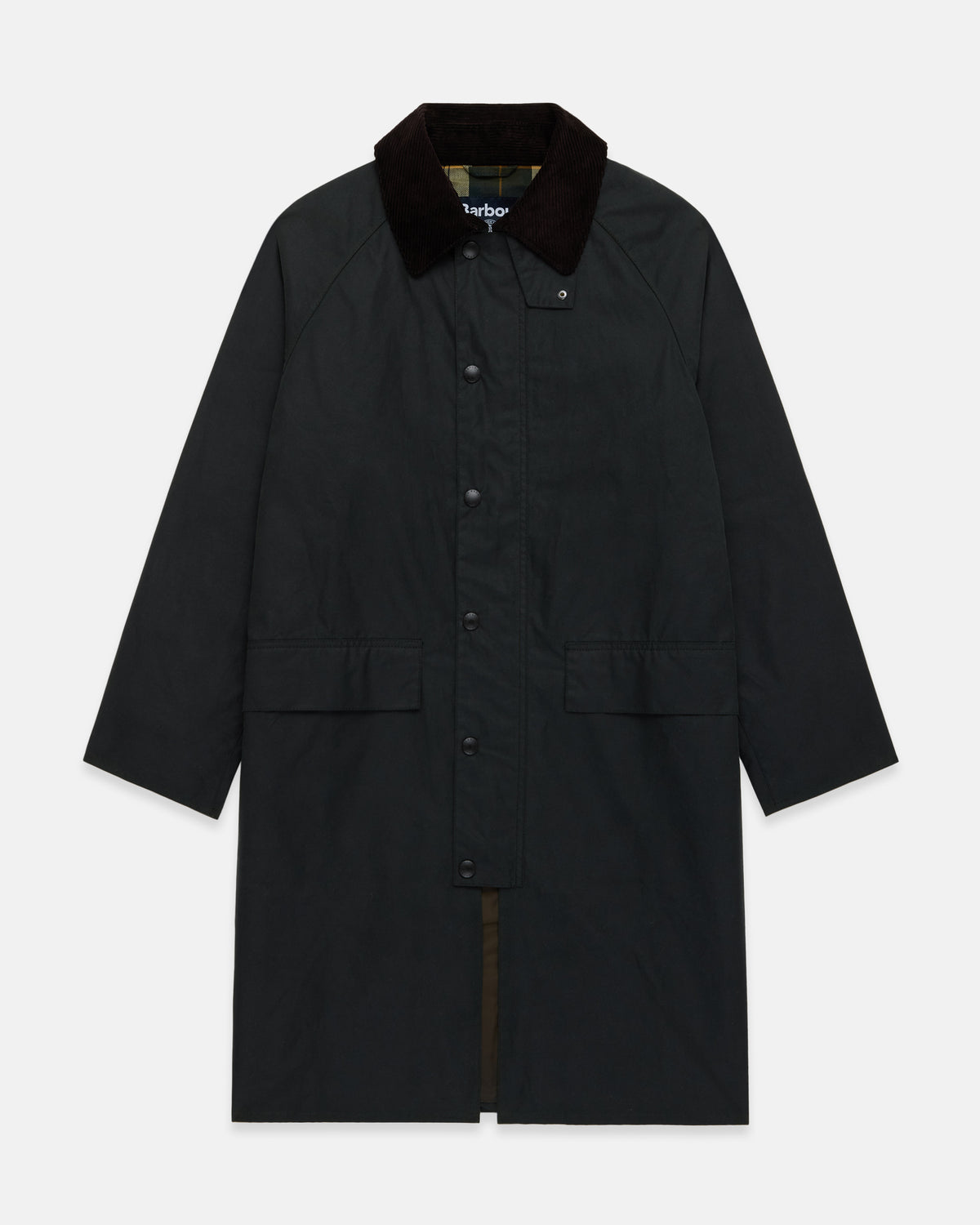 Made-in-England Barbour Sage Burghley® Wax Jacket