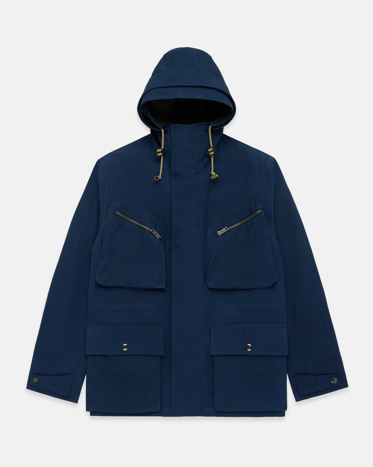 Made-in-England Navy Ventile Cotton Anorak