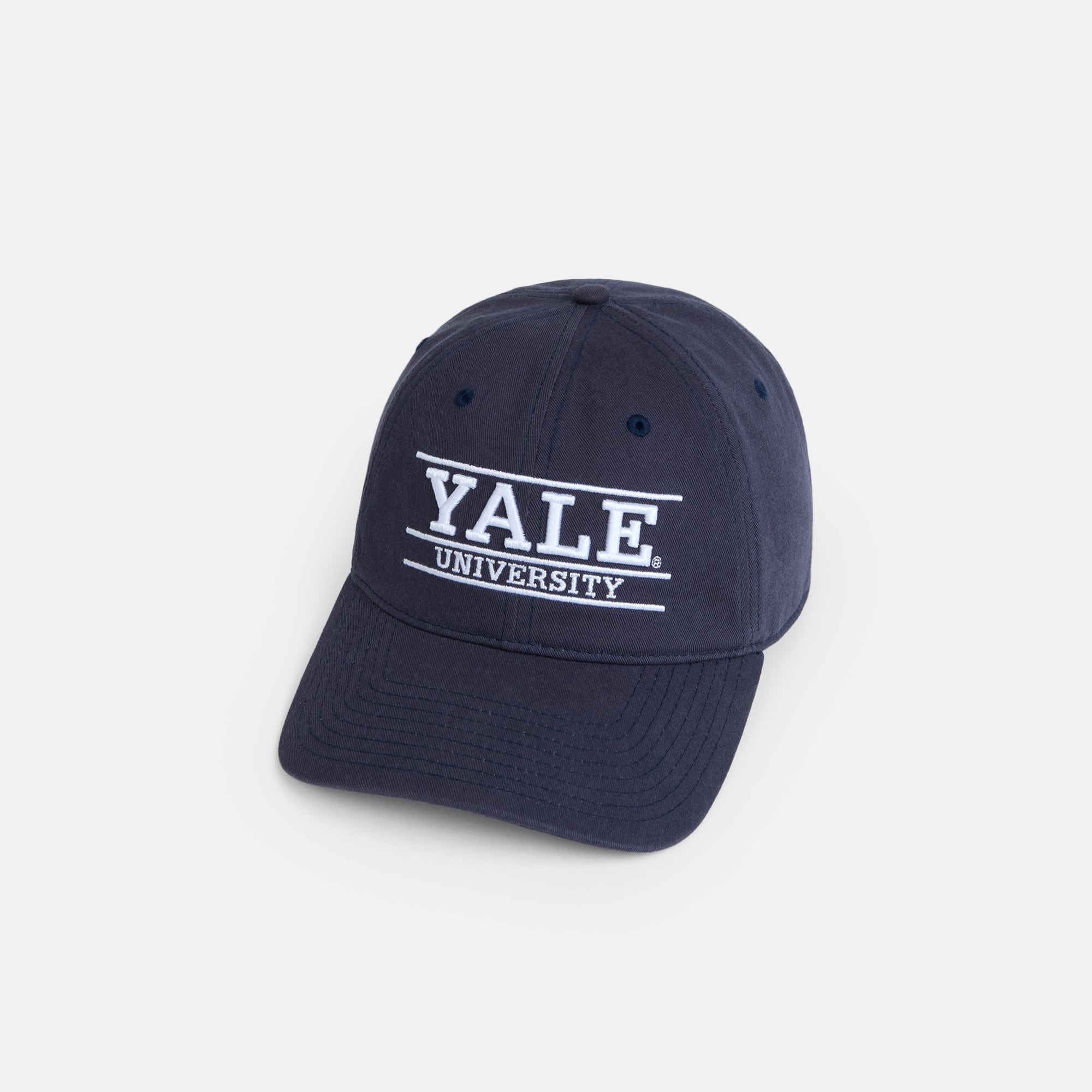 Yale Navy Three Bar Classic Dad Hat