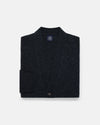 Charcoal Lambswool Cardigan Sweater