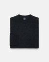 Charcoal Lambswool Crewneck Sweater