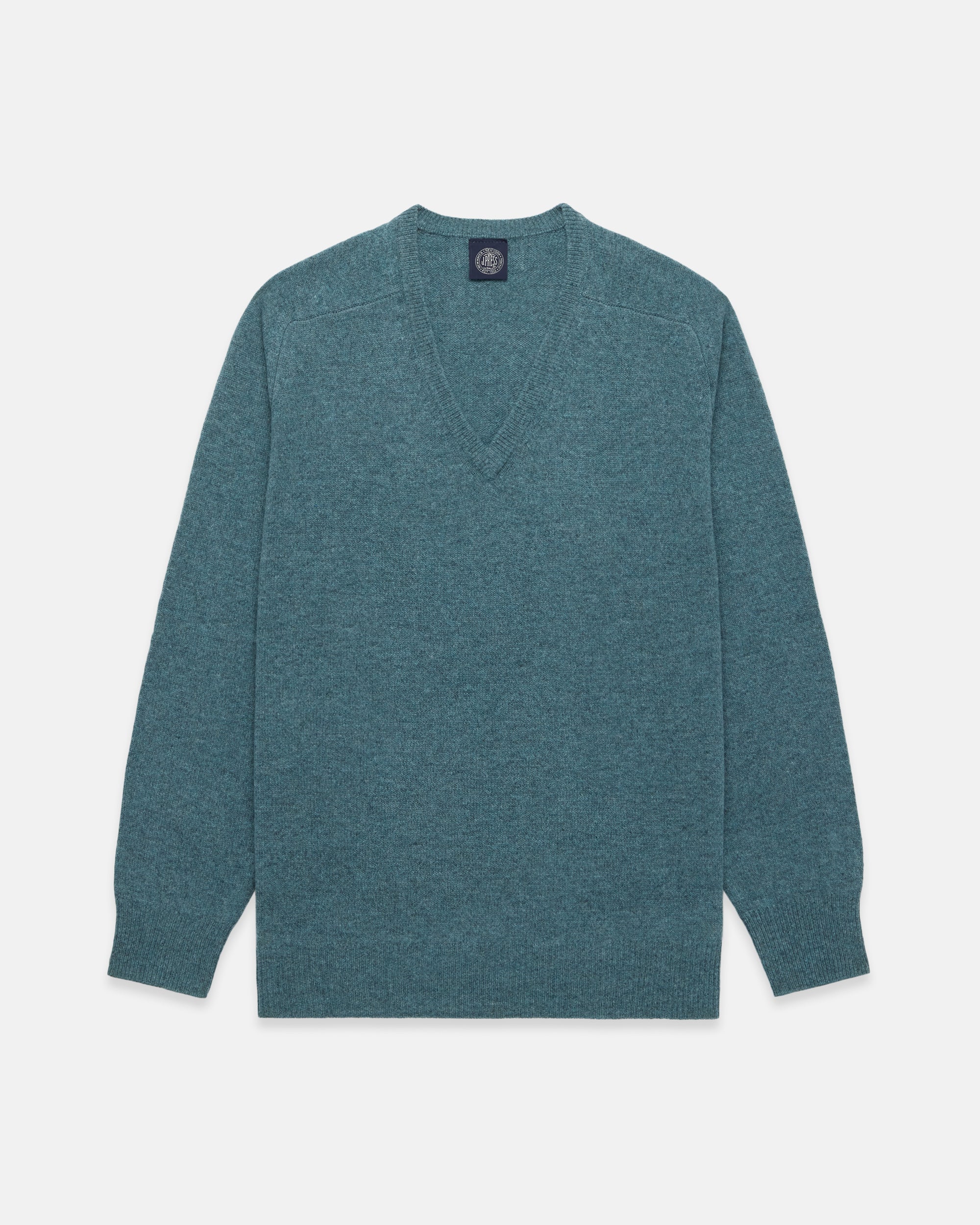 Lovat Lambswool V-neck Sweater