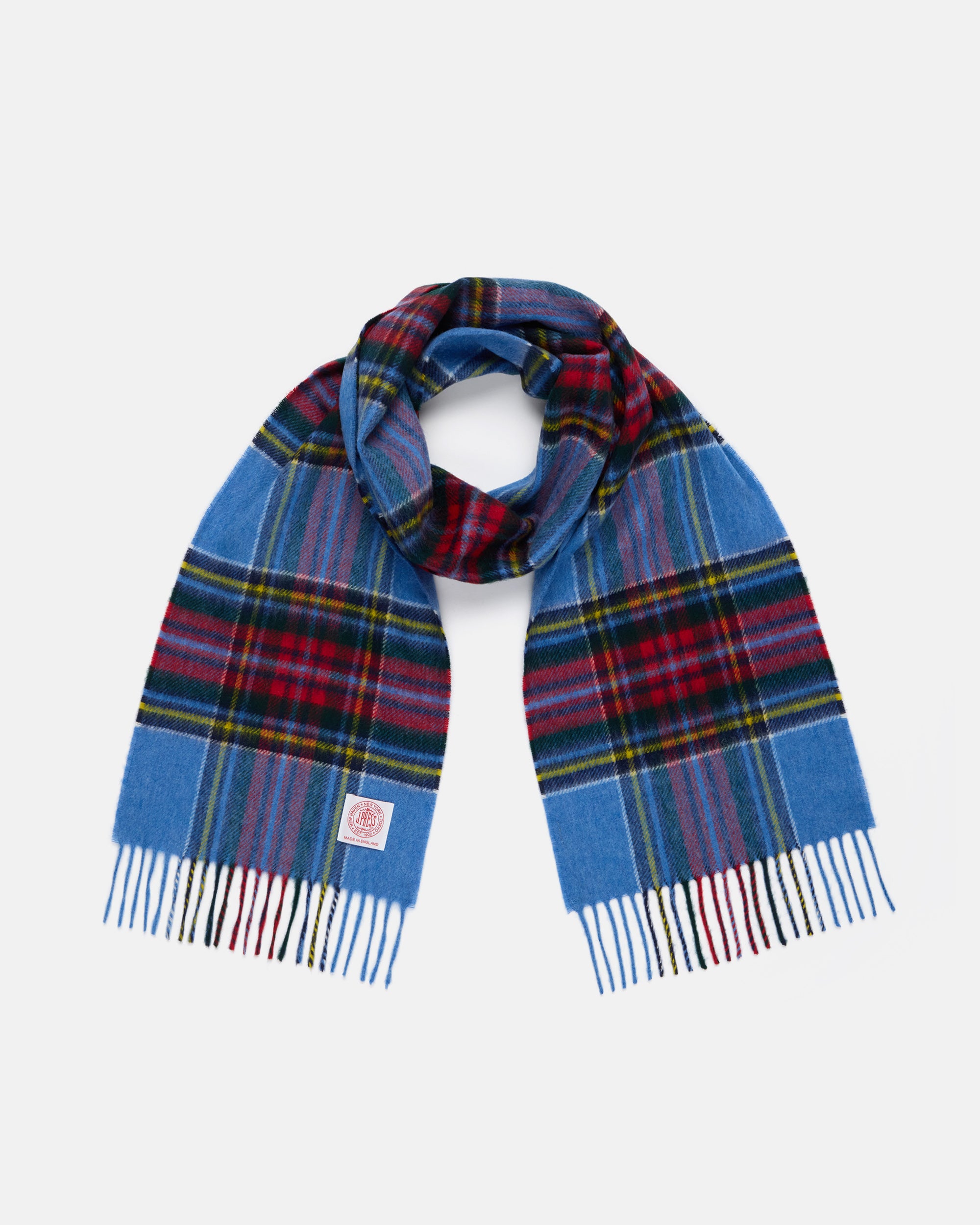Made-in-England Anderson Tartan Merino Wool Scarf