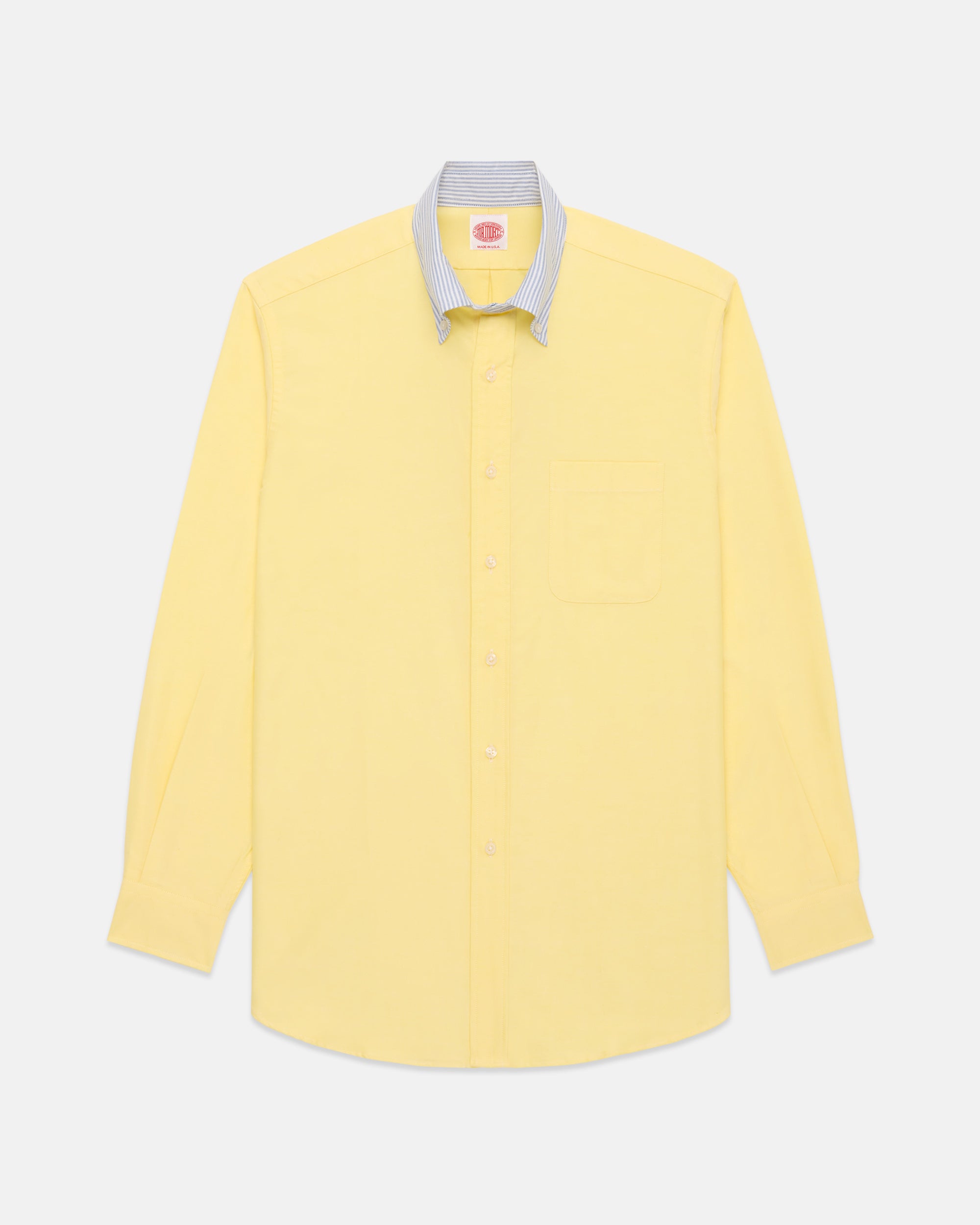 Made-in-USA Blue Oxford Cloth Button Down Shirt - Classic Fit