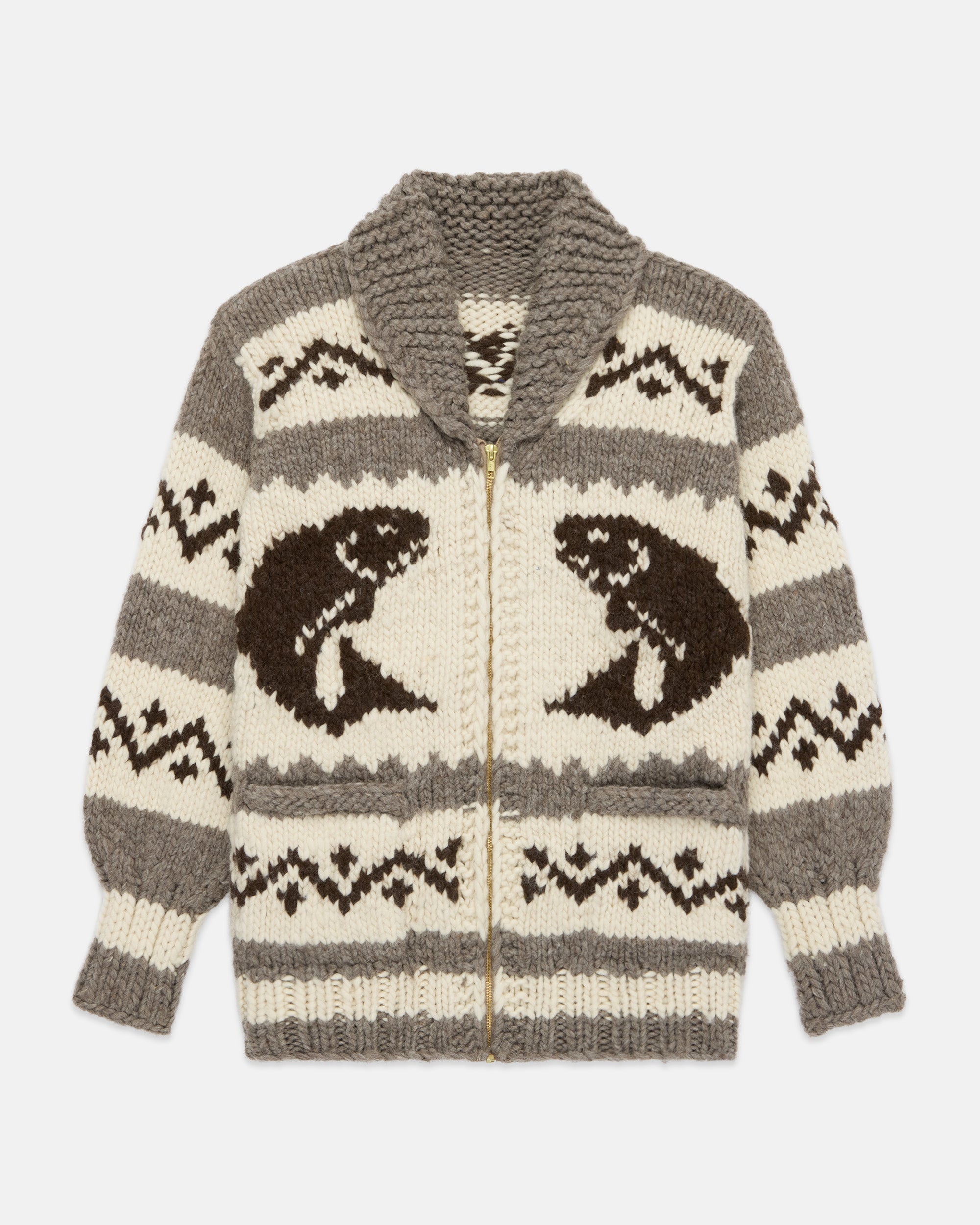 Made in Canada Handknit Cowichan Sweater