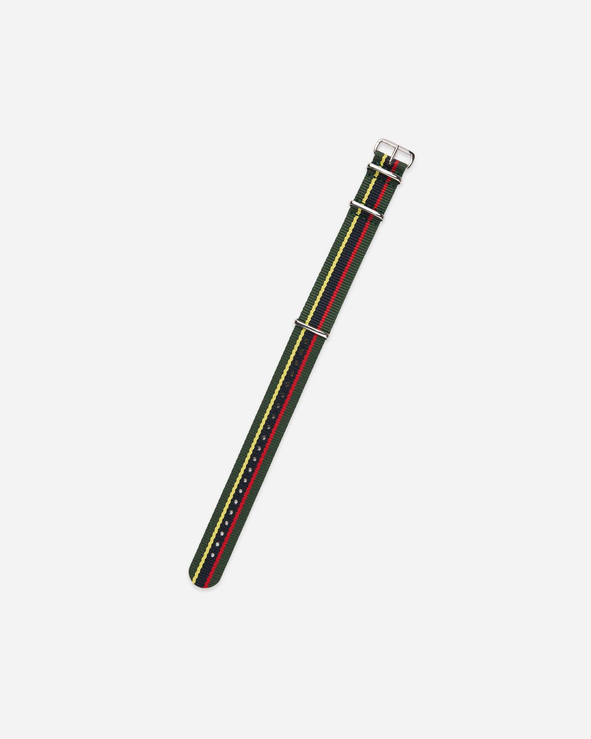 Argyll & Sutherland Stripe Nylon Watch Strap
