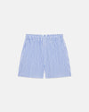 Made-in-Canada Blue Butcher Stripe Cotton Broadcloth Boxers