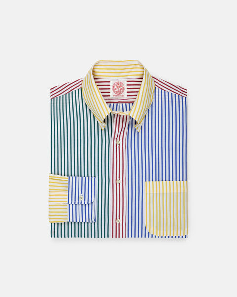 Made-in-Canada Butcher Stripe Fun Shirt - Classic Fit | J. Press