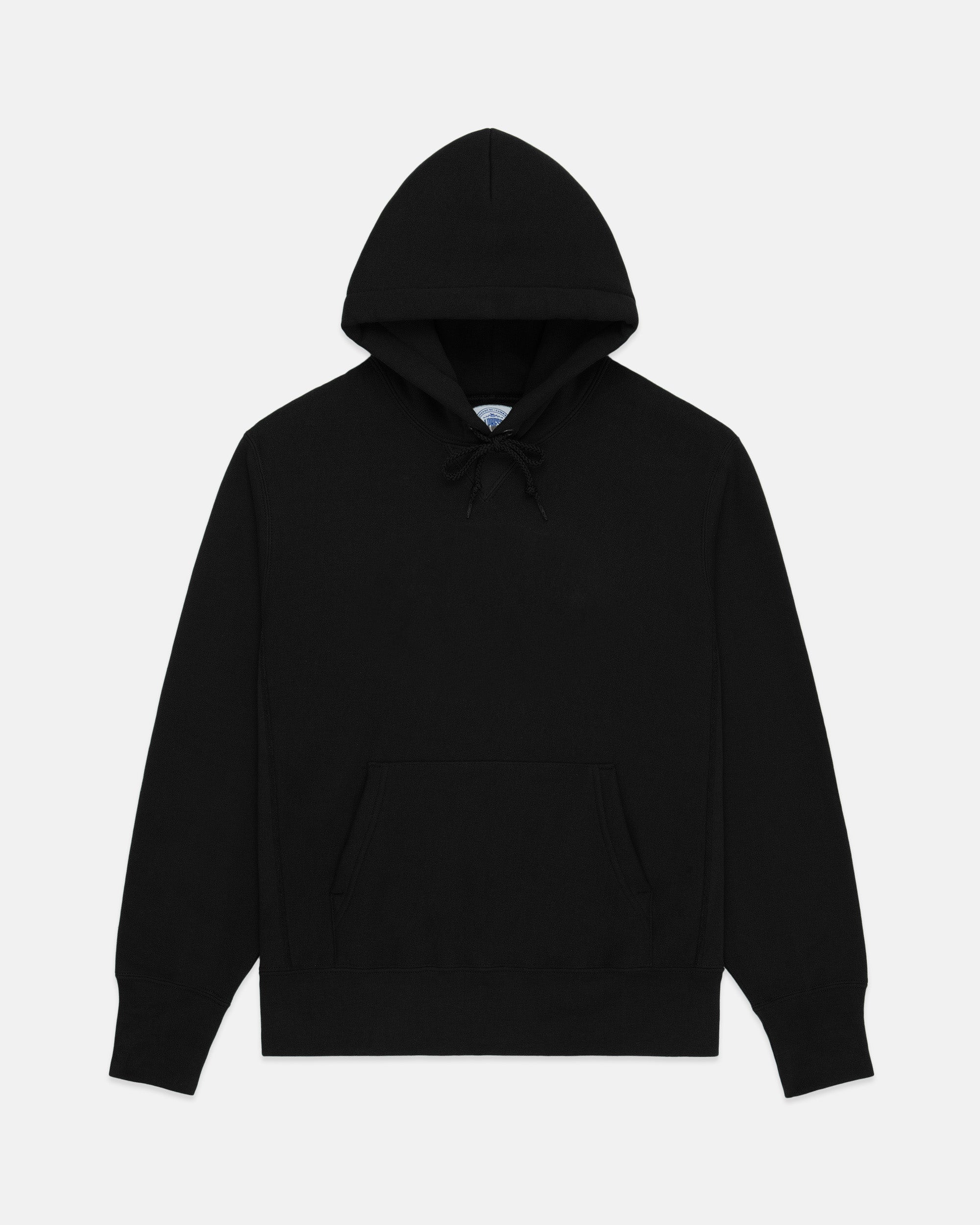 Made-in-USA Black Heavyweight Hoodie