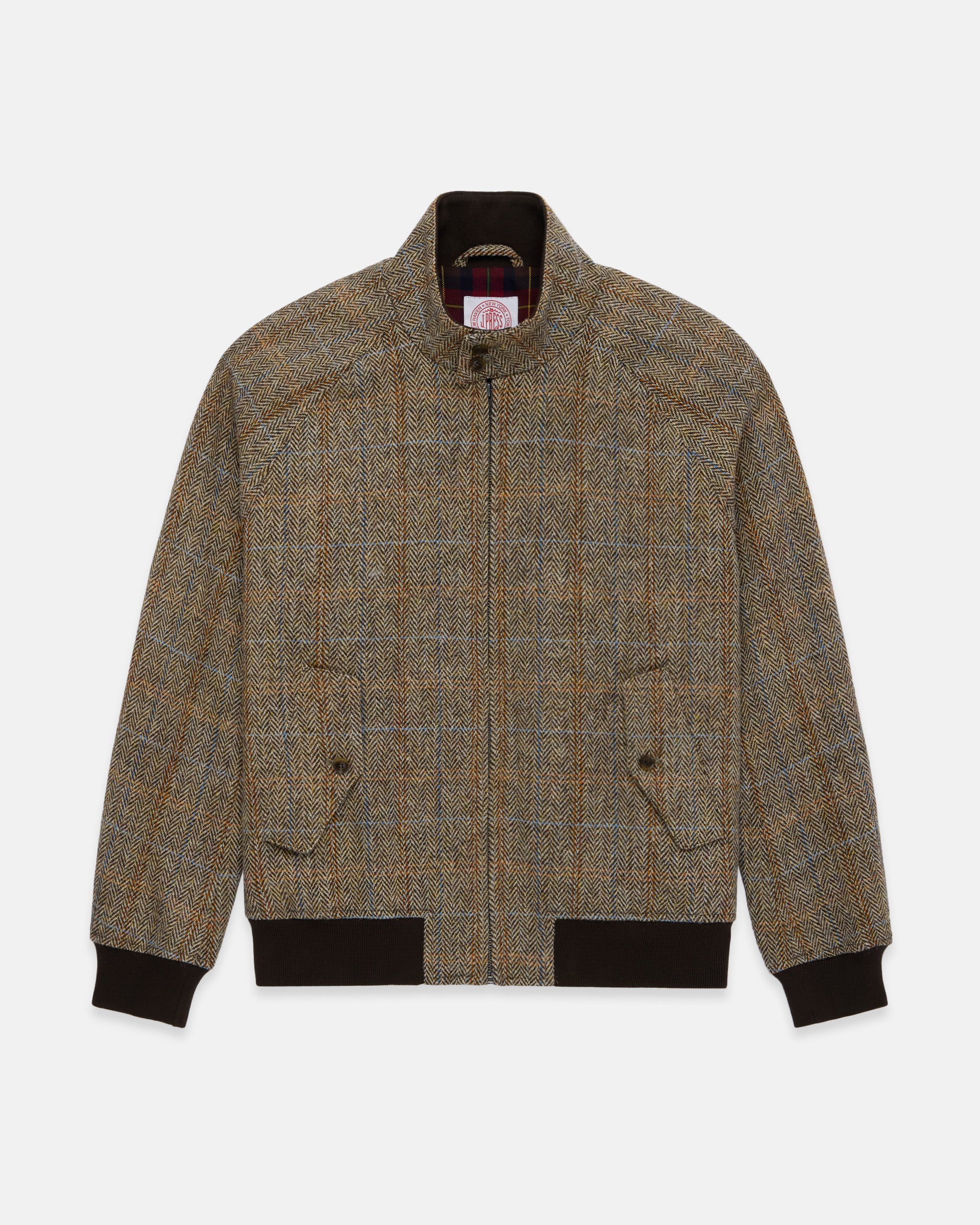 J. Press ハリスツイードサックジャケットUSA製 J. PRESS x HARRIS TWEED