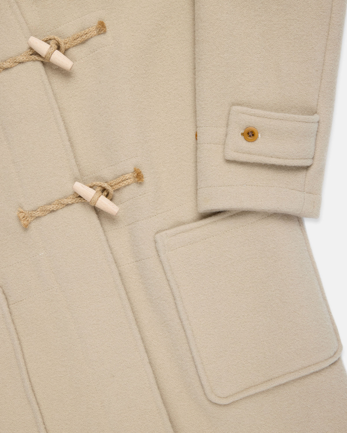 Made-in-England Women's Natural Original Monty Duffle Coat