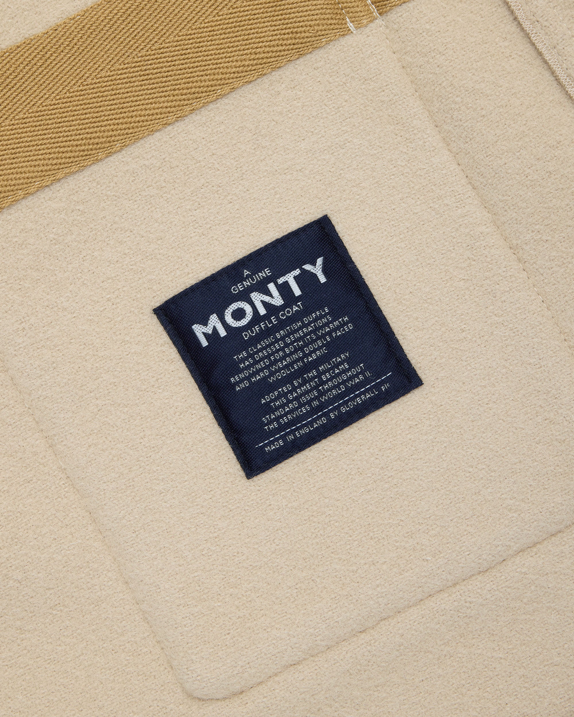 Made-in-England Women's Natural Original Monty Duffle Coat