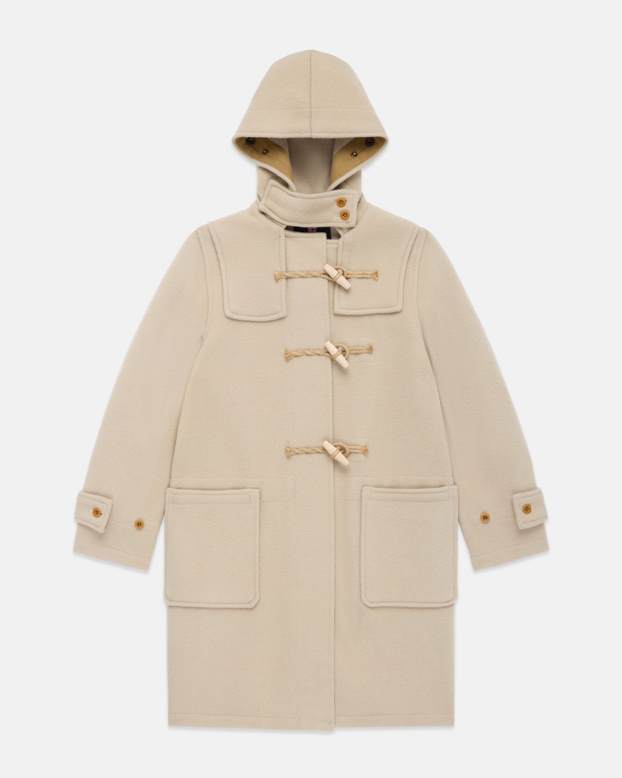 Made-in-England Women's Natural Original Monty Duffle Coat