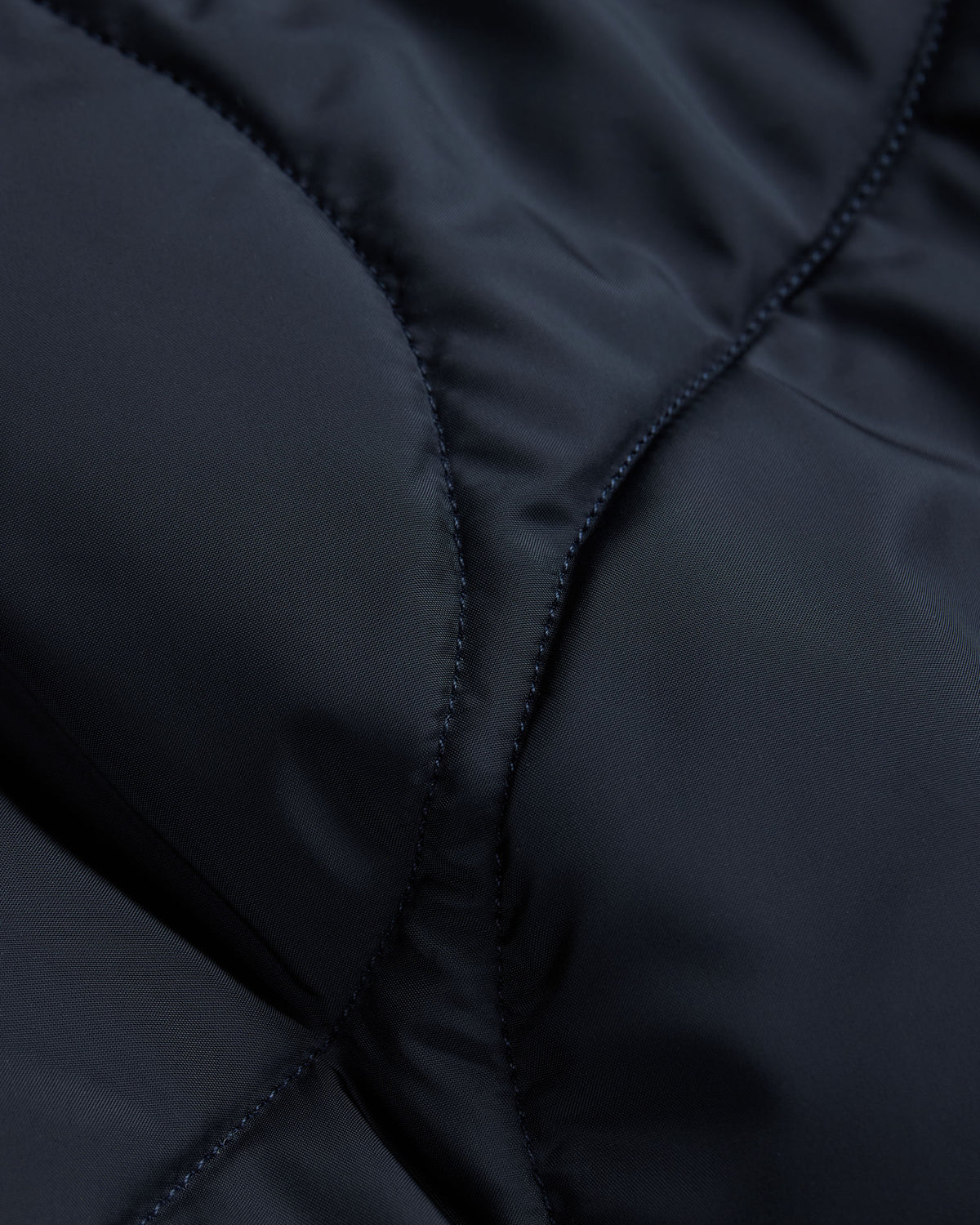 Made-in-England Lavenham Navy & Brown Denham Quilted Jacket