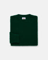 Made-in-Scotland Tartan Green Shaggy Dog Sweater - Classic Fit