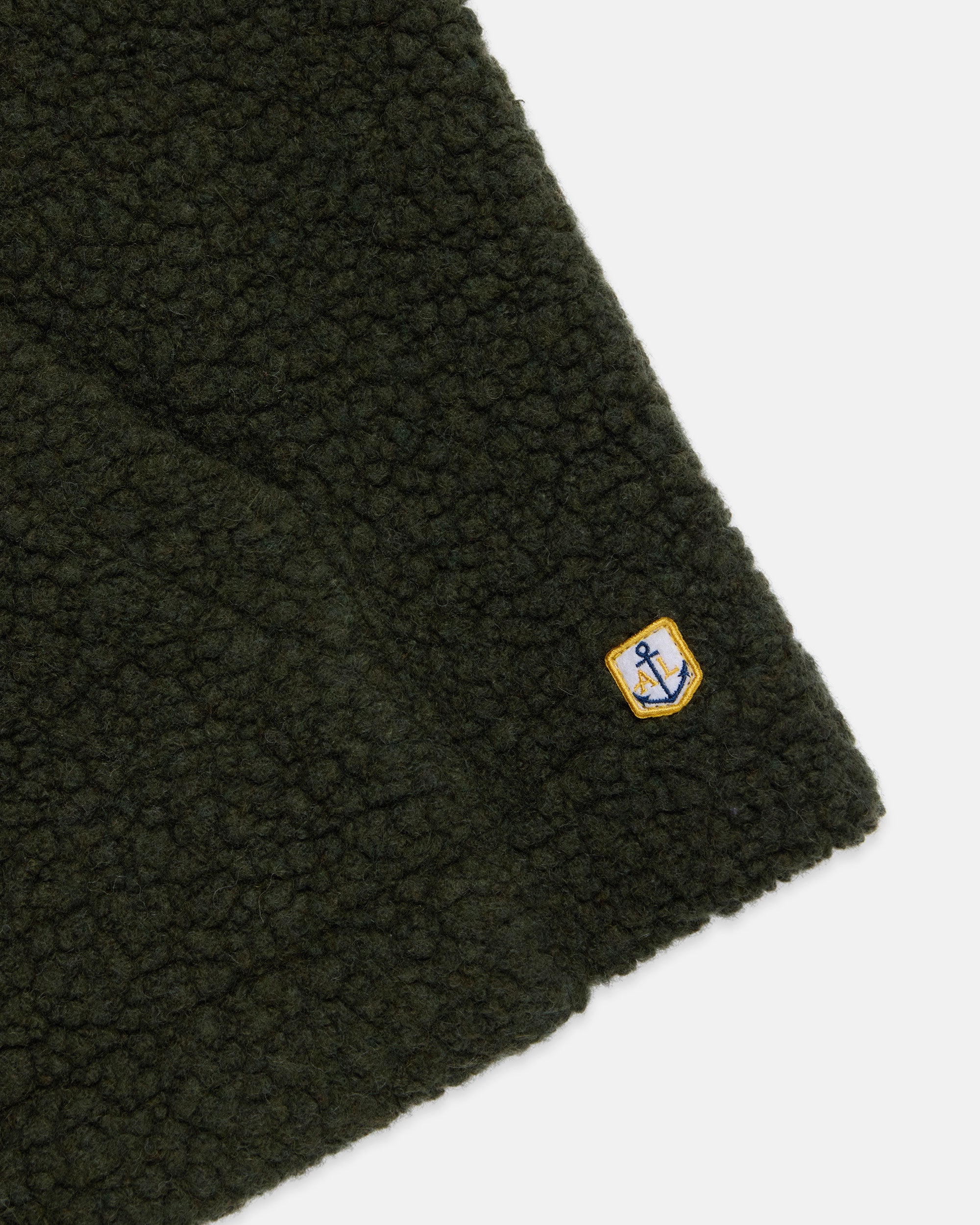 Armor-Lux Olive Sherpa Fleece Vest