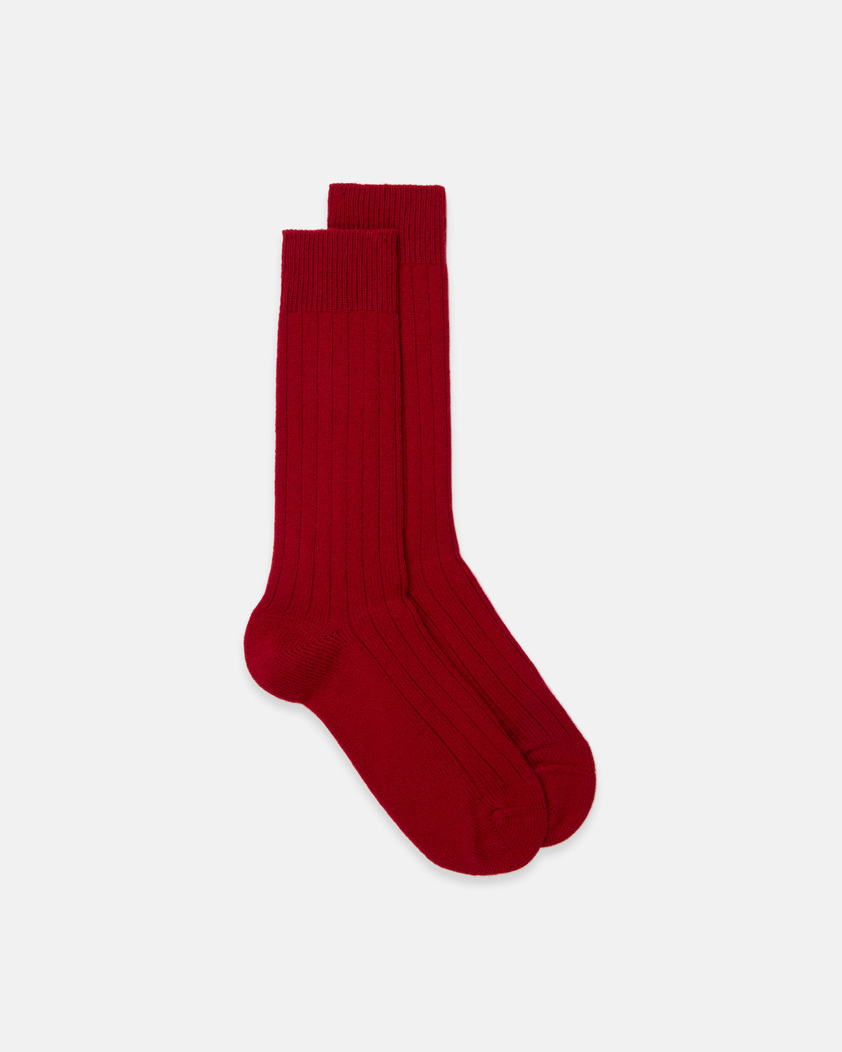 Winter Berry Cashmere Socks
