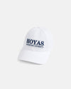 Georgetown Hoyas White Three-Bar Dad Hat