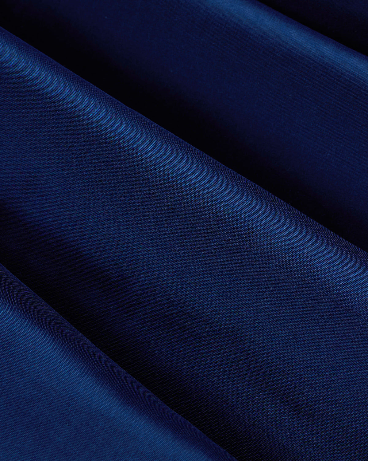 Made-in-USA Women's Navy Silk Taffeta Ball Skirt