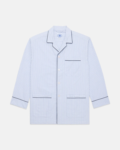 Blue/White Oxford Pajama | Men's Pajamas - J. Press
