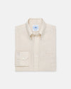 Made-in-USA Thomas Mason Sand Linen Shirt - Classic Fit