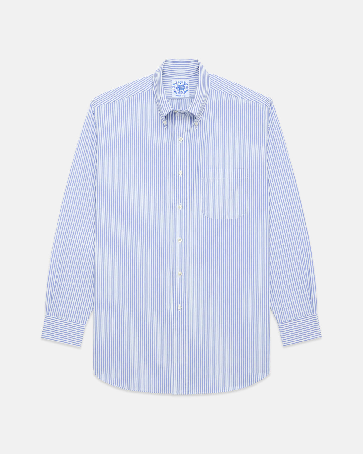 bengal stripe dress shirt Custom made from fabric ?Classic Style with Timeless Stripes Bespoke / Taupe The firm spread collar includes integrated collar stays to maintain a crisp Kiton - Brown Bengal Stripe