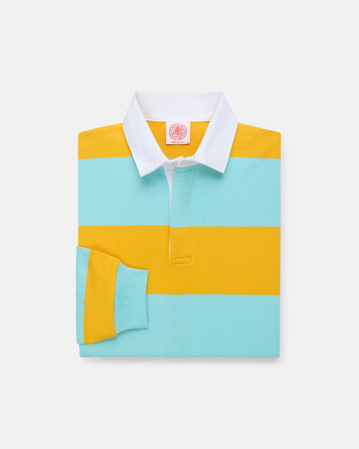 Made-in-USA Aqua Guard Stripe Cotton Rugby