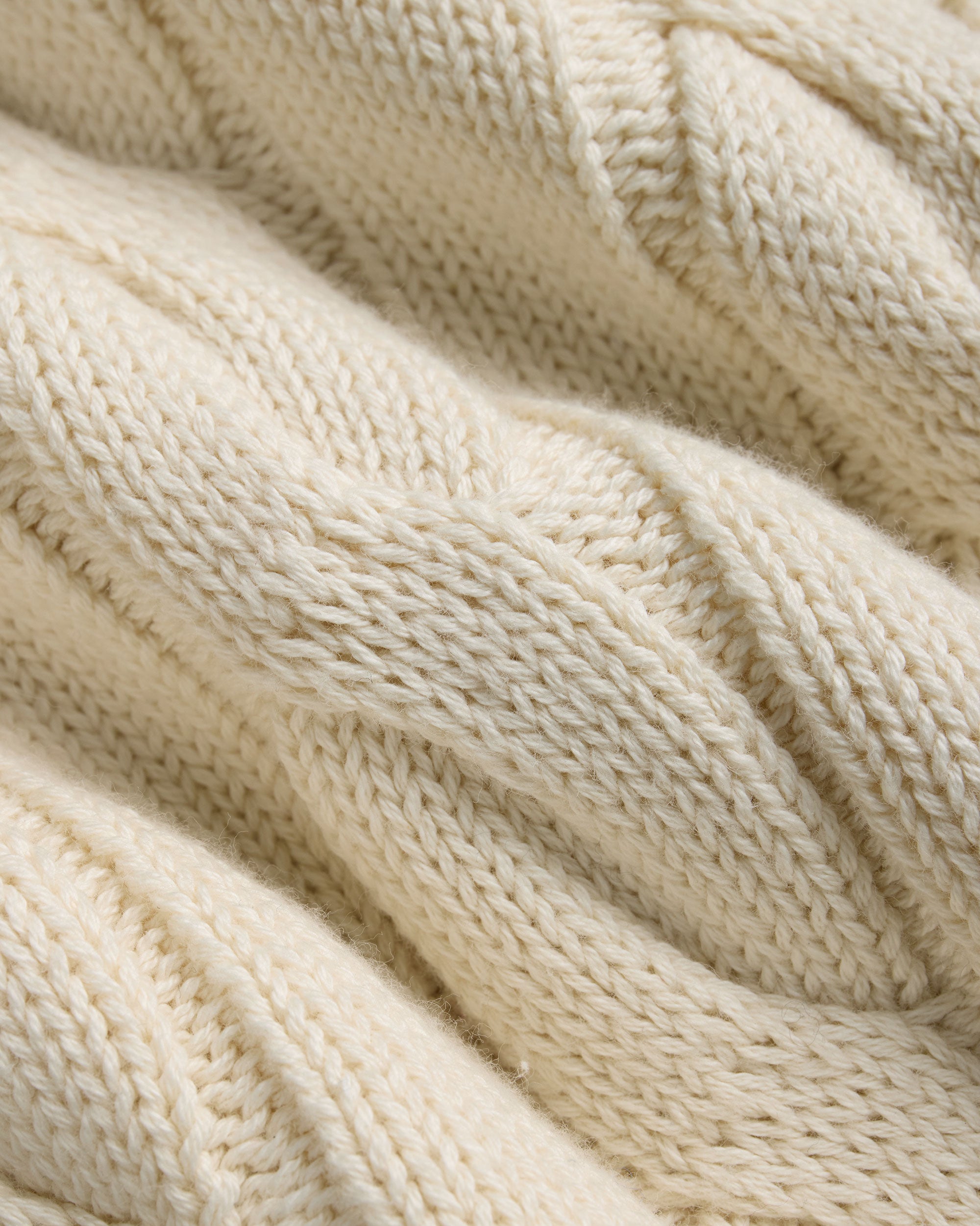 Ecru & Hunter Green Cotton Cricket Sweater | J. Press