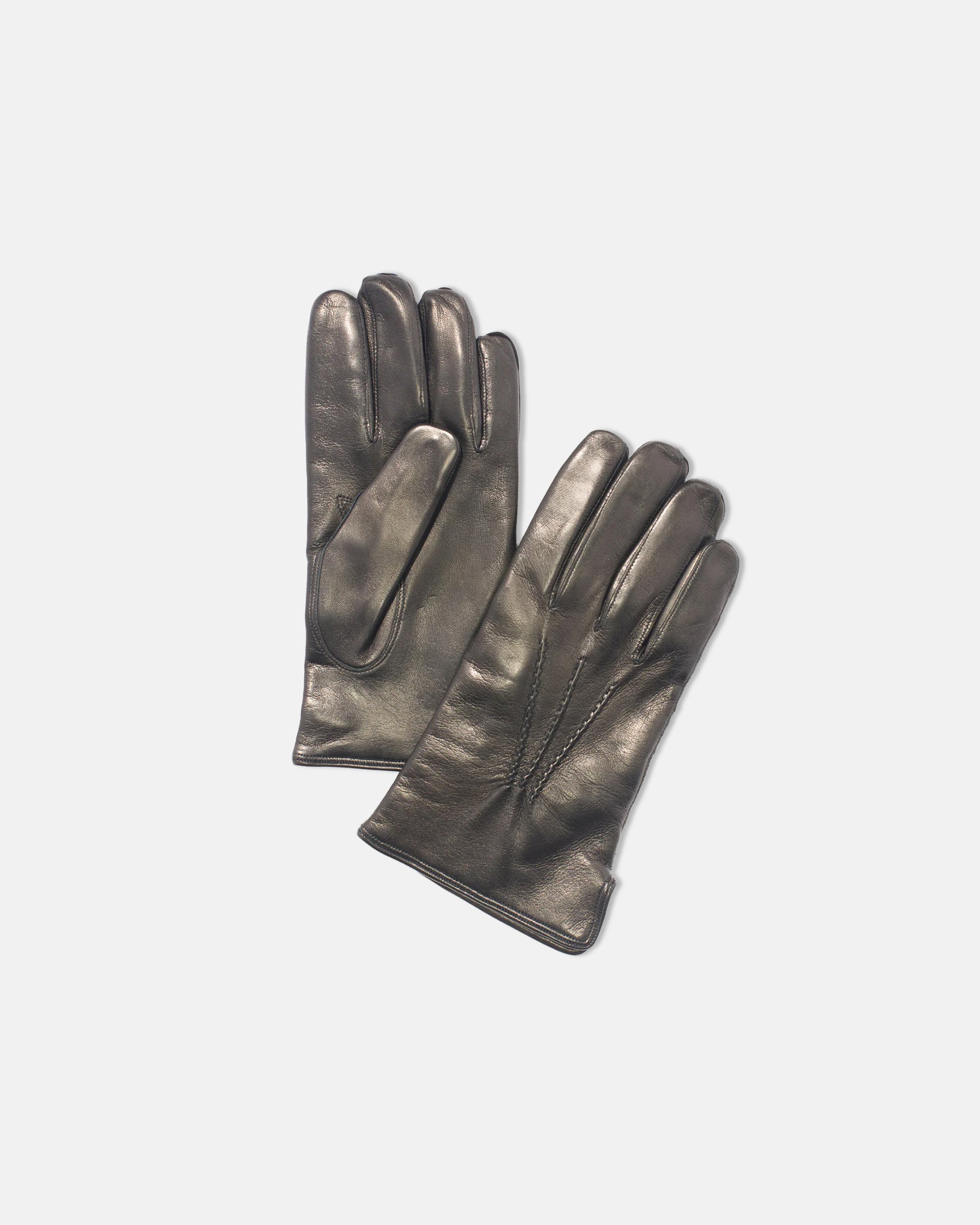 16aw WTAPS LEATHER GLOVE M 美品 Black Nappa Leather Gloves | Men's Leather Gloves - J. Press