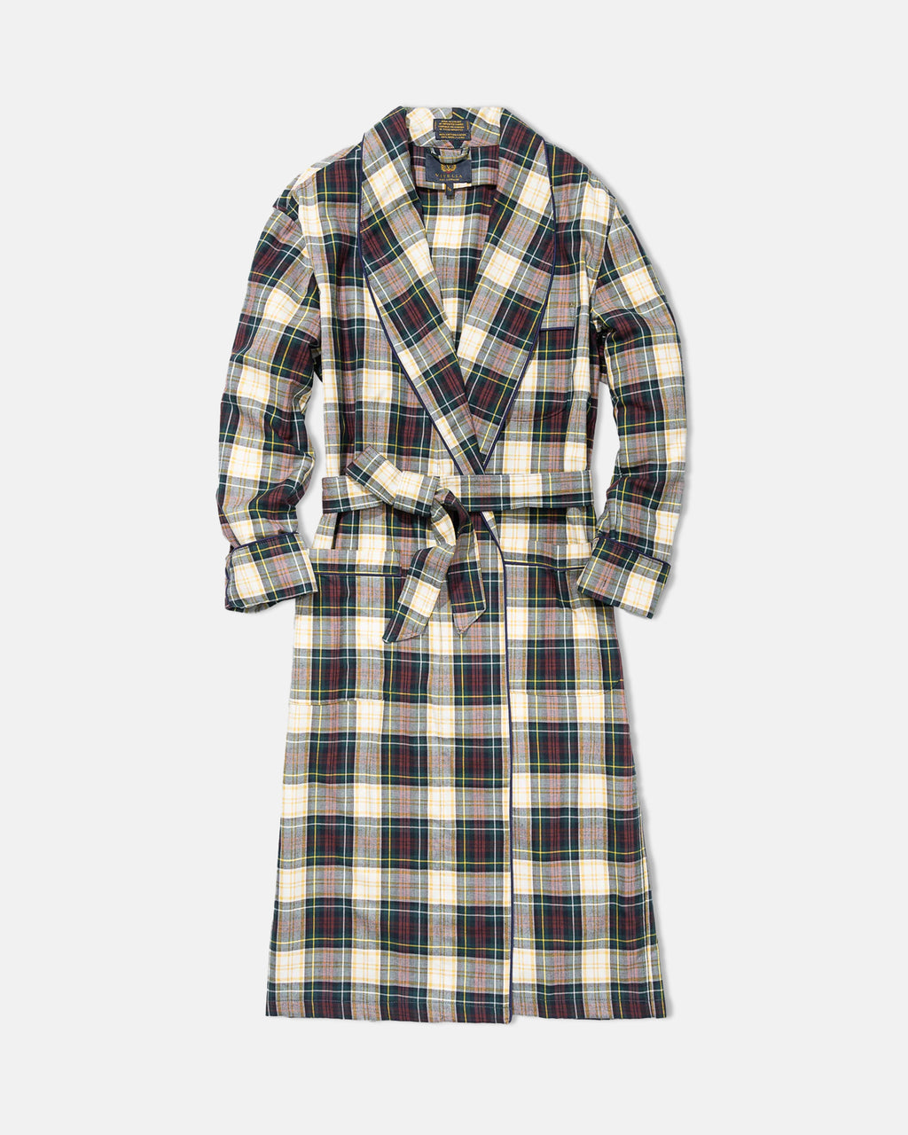 Weathered Campbell Tartan Viyella Robe | Men's Pajamas and Robes - J. Press