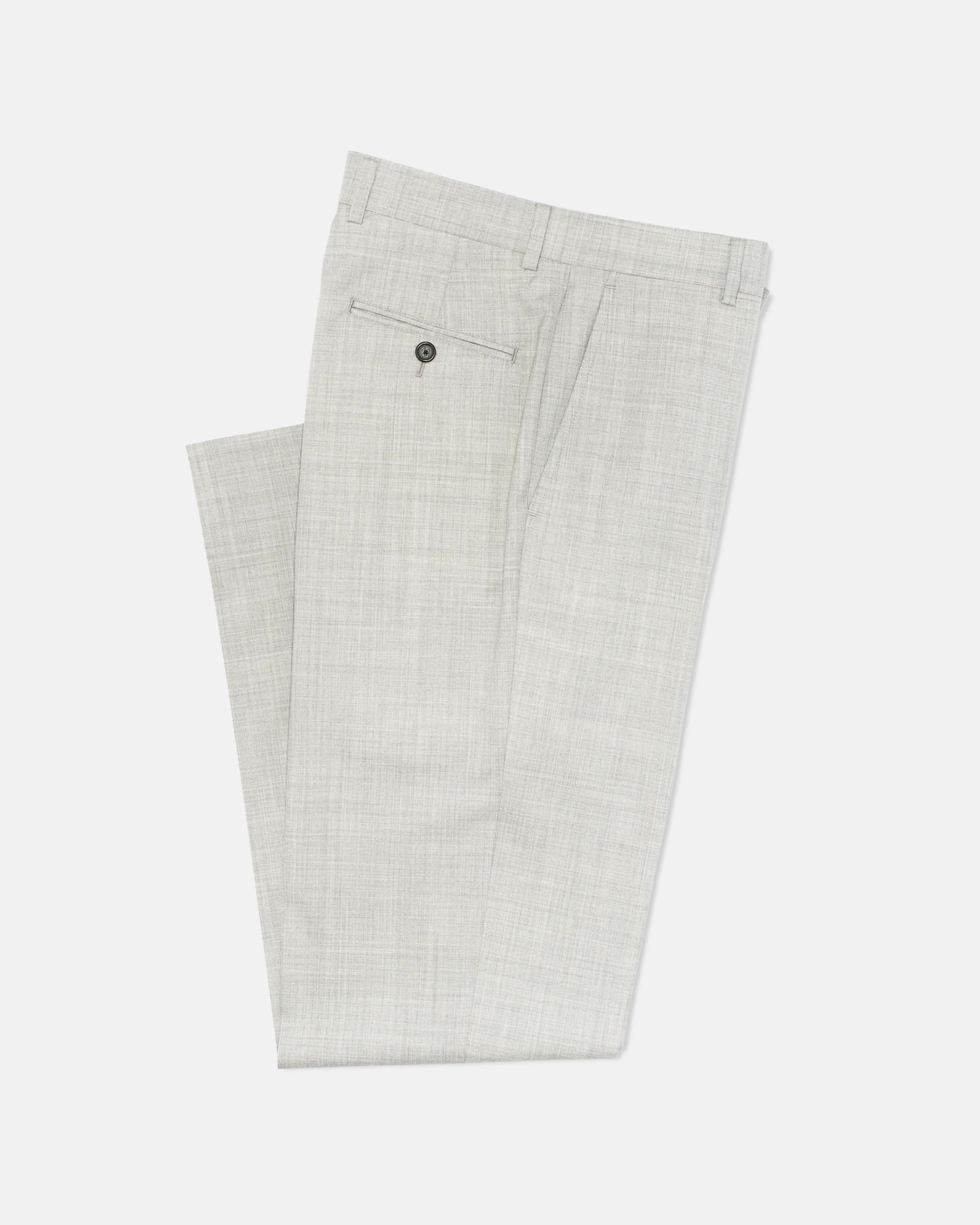 Light Grey Tropical Trousers | Men's Trouser Pants - J. Press