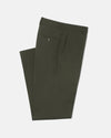 Made-in-Canada Olive Tropical Wool Trousers