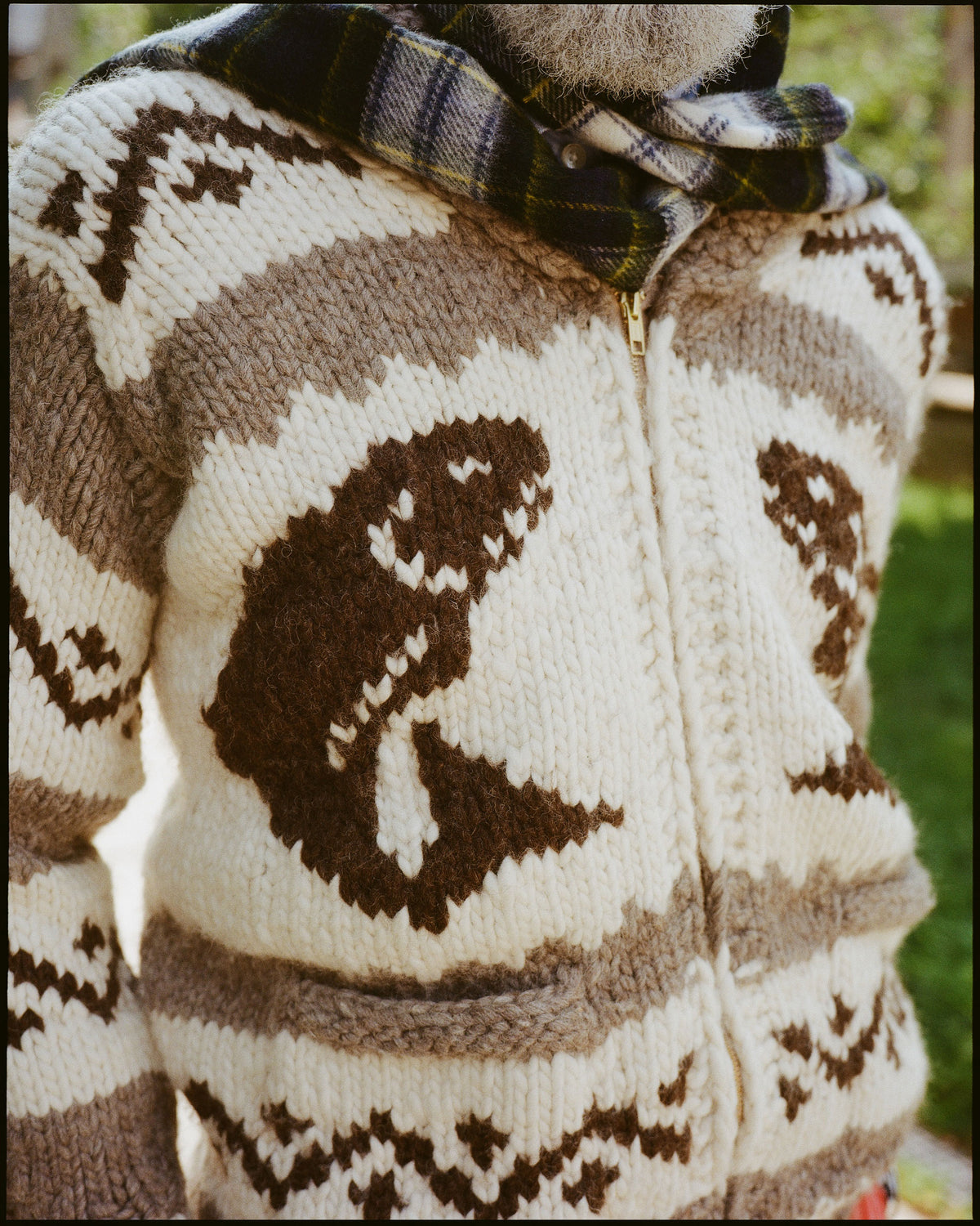 Made in Canada Handknit Cowichan Sweater