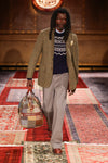 Made-in-England Patchwork Tweed Duffle Bag