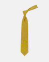 Made-in-UK Yellow Corolla Foulard Tie
