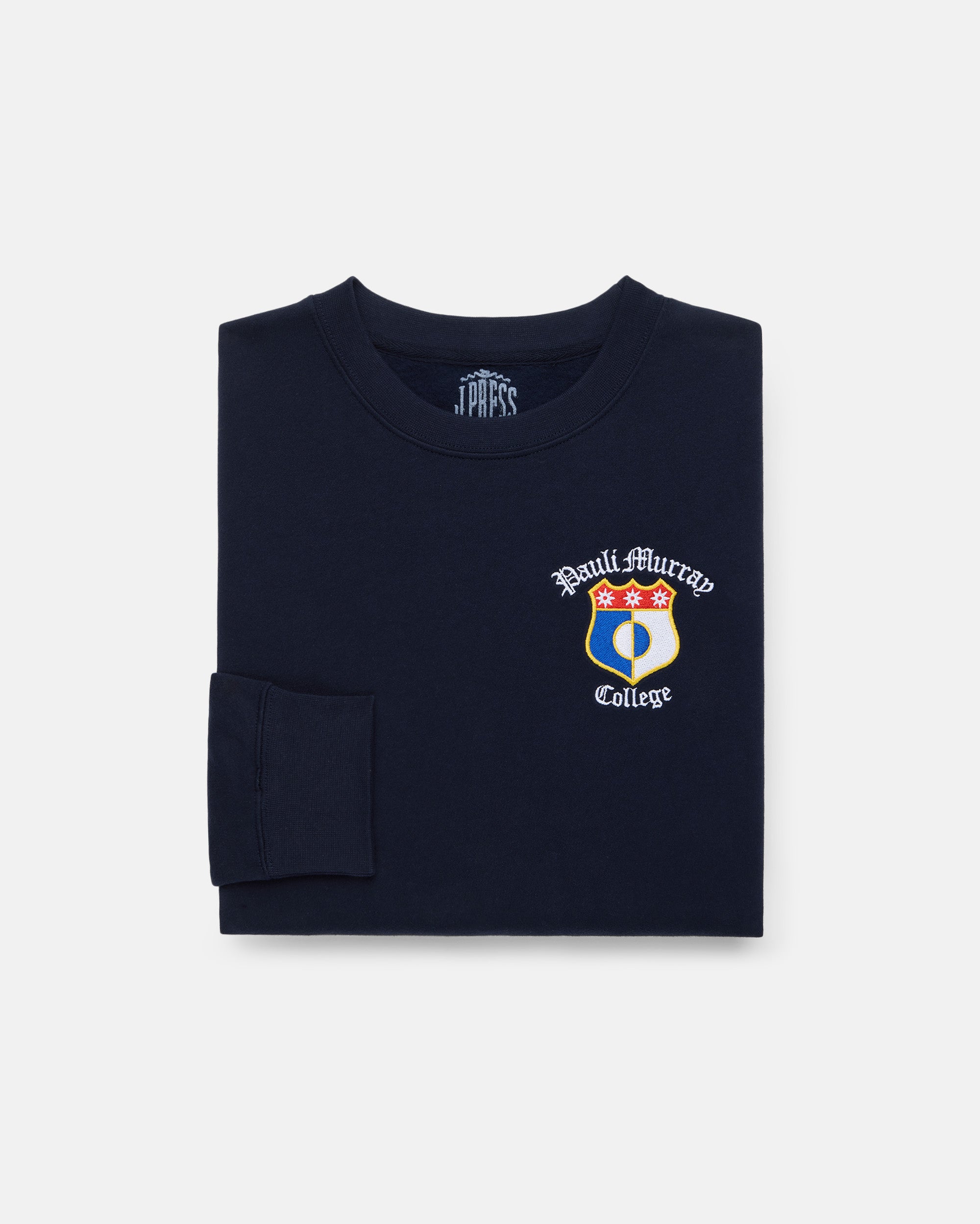 Pauli Murray College Cotton Crewneck Sweatshirt